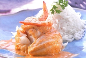 Filets de lieu à l'armoricaine